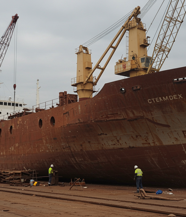 freepik__a-large-ship-being-dismantled-in-a-scrapyard-with-__48475